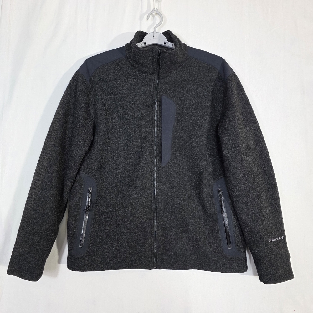 Obermeyer wool zip up jacket
